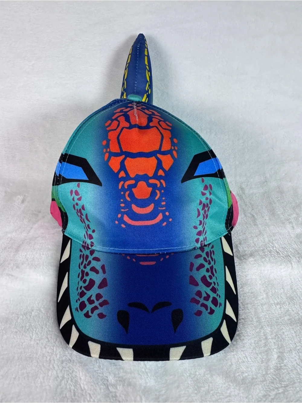 Hot Wheels Monster Trucks Live Mega Wrex Dinosaur Hat Kids Adjustable Cap
